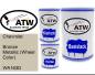 Preview: Chevrolet, Bronze Metallic (Wheel Color), WA163D: 500ml Lackdose + 500ml Klarlack + 250ml Härter - Set, von ATW Autoteile West.